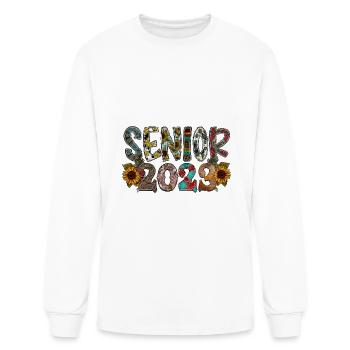 Senior 2023 - Men's Long Sleeve T-Shirt - white - Front