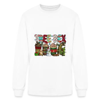 Tree Rex - Men's Long Sleeve T-Shirt - white - Front