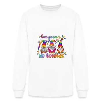 Love Gnomes No Bounds - Men's Long Sleeve T-Shirt - white - Front