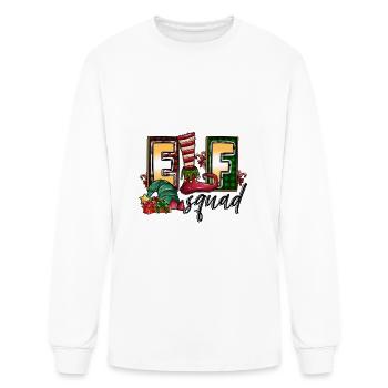 Elf Squad - Men's Long Sleeve T-Shirt - white - Front