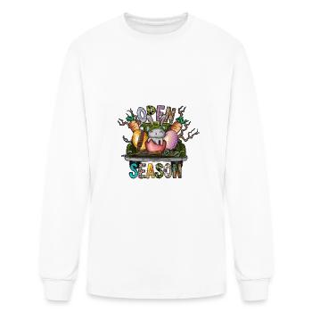 Open Season - Men's Long Sleeve T-Shirt - white - Front