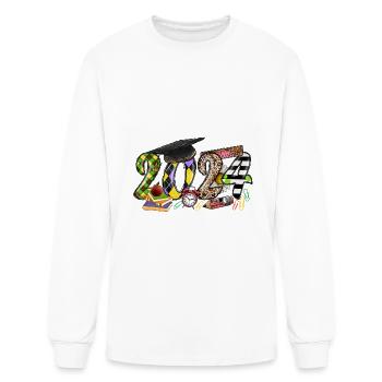 Senior 2024 - Men's Long Sleeve T-Shirt - white - Front