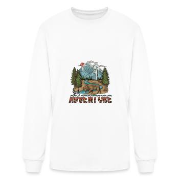 Seek Adventure - Men's Long Sleeve T-Shirt - white - Front
