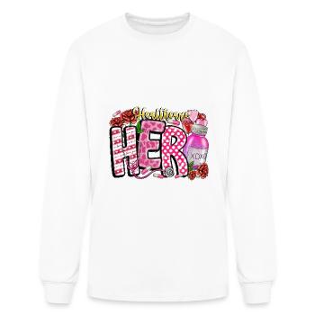 Healthcare Hero - Men's Long Sleeve T-Shirt - white - Front