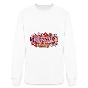 Emergency Department - Men's Long Sleeve T-Shirt - white - Front
