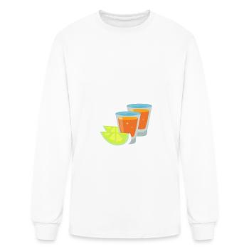 It s Cool I ve had both my shots - Men's Long Sleeve T-Shirt - white - Front