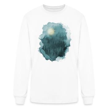 Forest - Men's Long Sleeve T-Shirt - white - Front