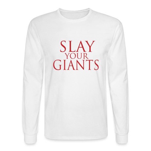 slay your giants - Men's Long Sleeve T-Shirt