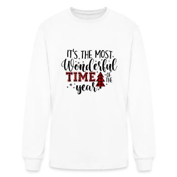 It's The Most Wonderful Time Of The Year christmas - Men's Long Sleeve T-Shirt - white - Front