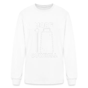More Cowbell Funny need more cow bells cool gift - Men's Long Sleeve T-Shirt - white - Front