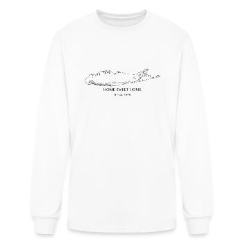 Long Island Home - Men's Long Sleeve T-Shirt - white - Front