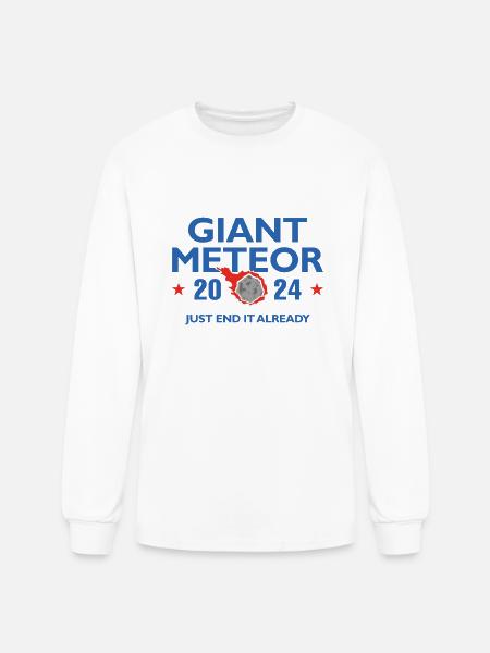 Giant Meteor 2024 - Men's Long Sleeve T-Shirt - white
