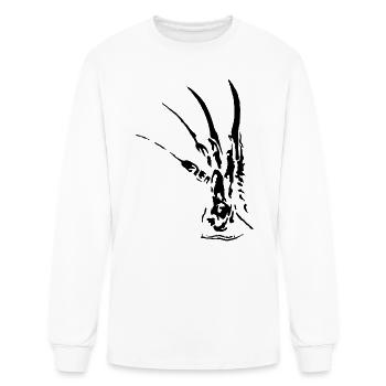 Freddy Kruger Glove - Men's Long Sleeve T-Shirt - white - Front