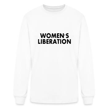 Womens liberation - Men's Long Sleeve T-Shirt - white - Front