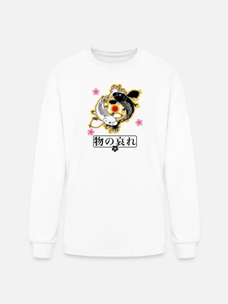 Mono no aware (物の哀れ) - Men's Long Sleeve T-Shirt - white