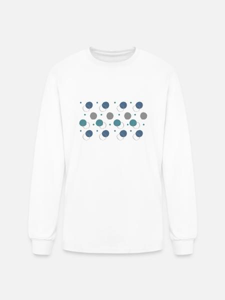 Bubbles - Men's Long Sleeve T-Shirt - white