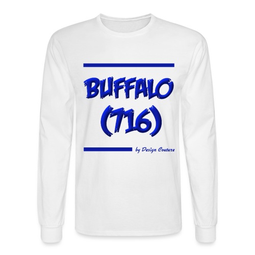 BUFFALO 716 BLUE - Men's Long Sleeve T-Shirt