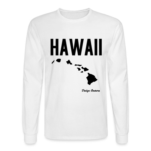 HAWAII BLACK - Men's Long Sleeve T-Shirt