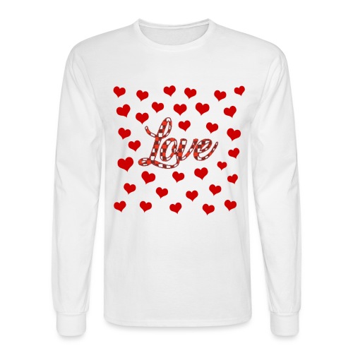 VALENTINES DAY GRAPHIC 3 - Men's Long Sleeve T-Shirt