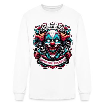 Sinister Secret - Men's Long Sleeve T-Shirt - white - Front