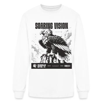 Eagle Eye - Men's Long Sleeve T-Shirt - white - Front