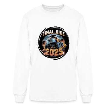 Monster Finale - Men's Long Sleeve T-Shirt - white - Front