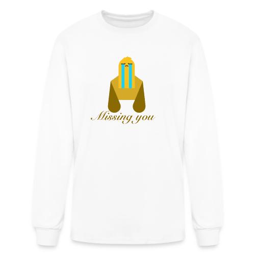 Missing you design - Men's Long Sleeve T-Shirt