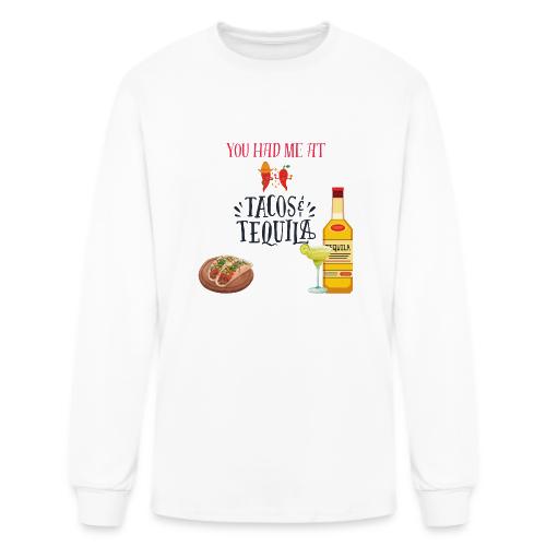 Tacos & Tequila - Men's Long Sleeve T-Shirt