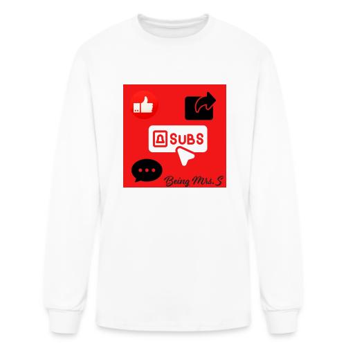 Like Share Subscribe Comment - Men's Long Sleeve T-Shirt