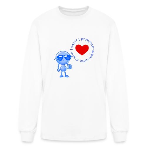 Smoon City_Cassis Provence Alpes Côte d Azur - Men's Long Sleeve T-Shirt