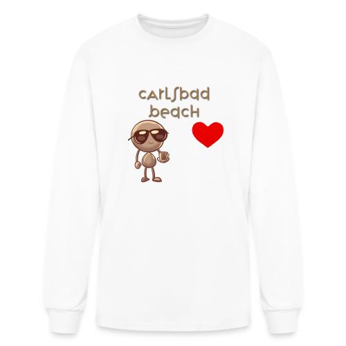 Smoon City_Carlsbad Beach - Men's Long Sleeve T-Shirt