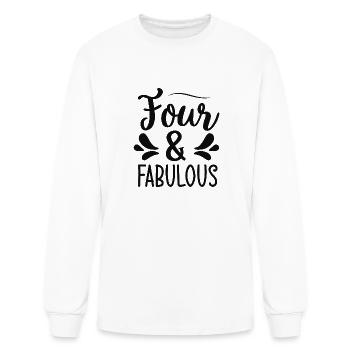 Four fabulous - Men's Long Sleeve T-Shirt - white - Front