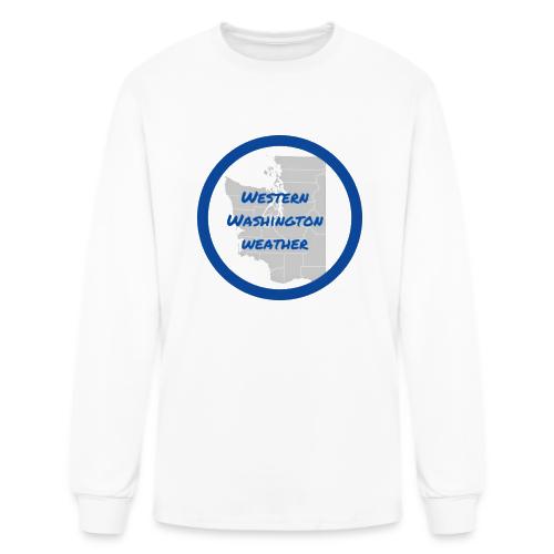 Western Washington Weather Logo - Men's Long Sleeve T-Shirt