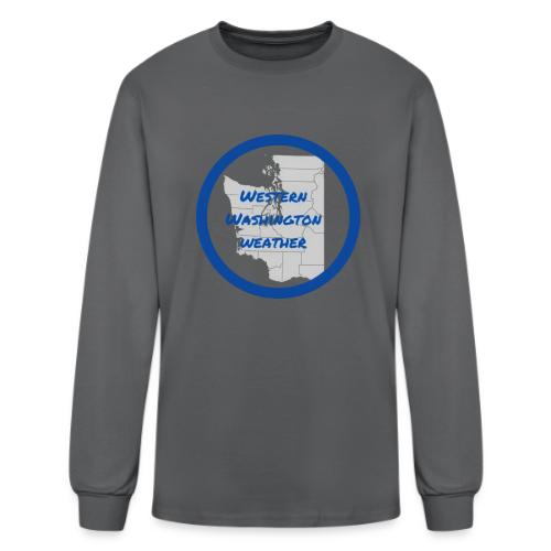 Western Washington Weather Logo - Men's Long Sleeve T-Shirt