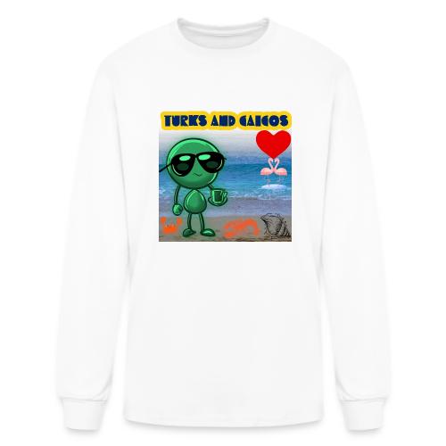 Smoon City_Turks and Caicos - Men's Long Sleeve T-Shirt