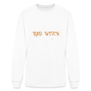 I'm The Bad Witch - Halloween - Men's Long Sleeve T-Shirt - white - Front