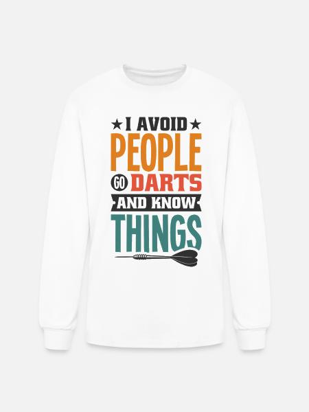 Darts Dart Player - Men's Long Sleeve T-Shirt - white