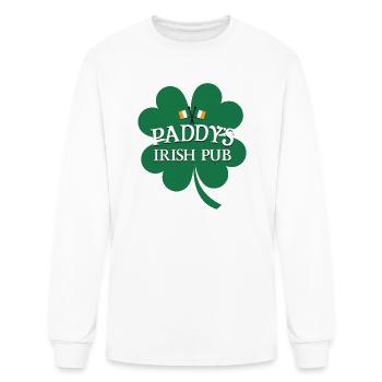 Paddy's Irish Pub - Men's Long Sleeve T-Shirt - white - Front