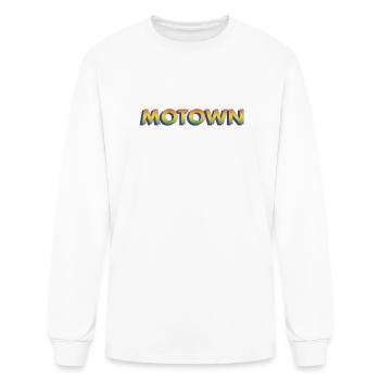 Motown merch record - Men's Long Sleeve T-Shirt - white - Front