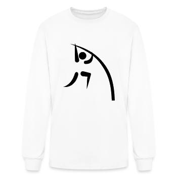 Pole vault - Men's Long Sleeve T-Shirt - white - Front