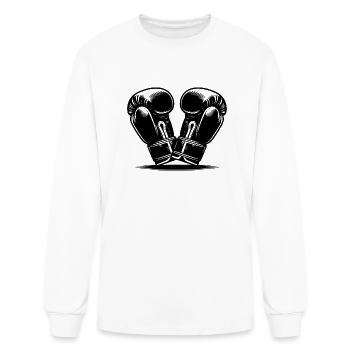 Boxing Gloves Ready For The Next Boxing Match - Men's Long Sleeve T-Shirt - white - Front