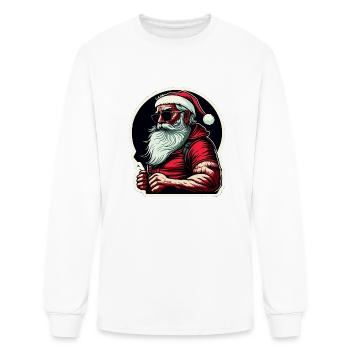 Santa Claus - Men's Long Sleeve T-Shirt - white - Front