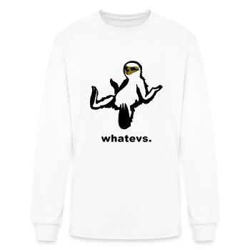 Whatevs. - Men's Long Sleeve T-Shirt - white - Front