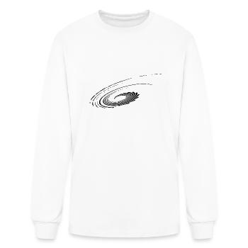 Geometric Planets Parabolas Ellipses Lines - Men's Long Sleeve T-Shirt - white - Front