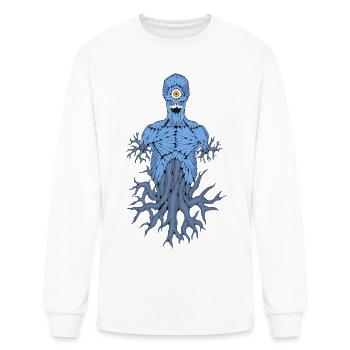 Rooted Watcher - Men's Long Sleeve T-Shirt - white - Front