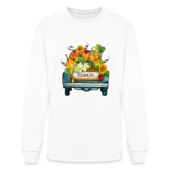 Pumpkim - Men's Long Sleeve T-Shirt - white - Front