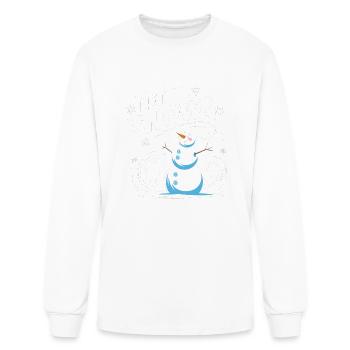 Let It Snow! - Men's Long Sleeve T-Shirt - white - Front