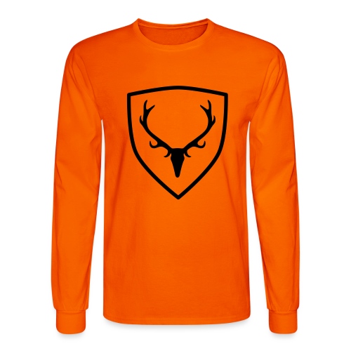 coat of arms with antlers - Men's Long Sleeve T-Shirt