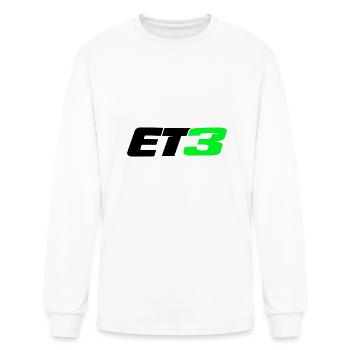 Eli Tomac Et3 Motocross And Supercross Champion - Men's Long Sleeve T-Shirt - white - Front