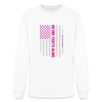 Breast Cancer Pink Breast Cancer Awareness - Men's Long Sleeve T-Shirt - white - Front